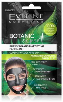 BOTANIC EXPERT reinigende und mattierende Gesichtsmaske, 2x5 ml